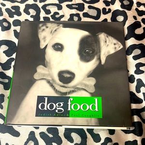 Dog food hardcover book